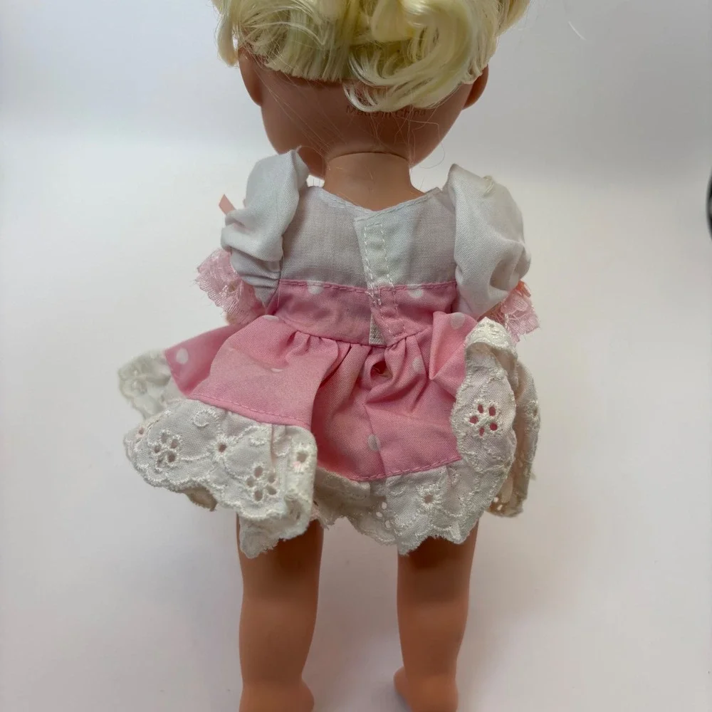 Vtg MGA Storytime Goldilocks Doll Pink Lace Dress Coquette Fairytale Kidcore